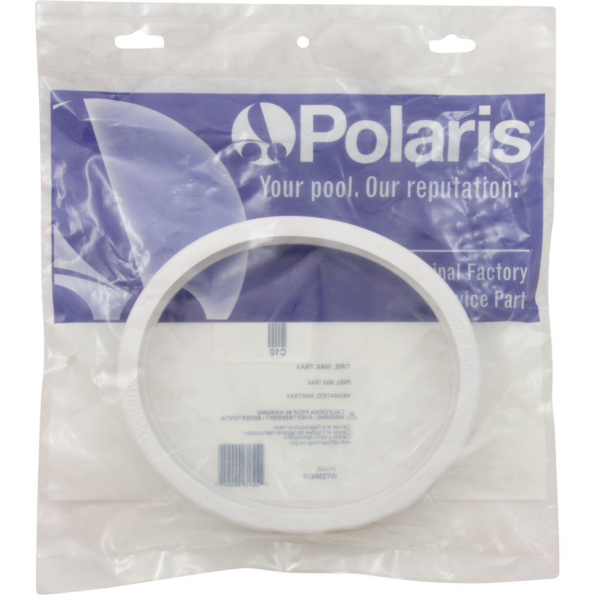 Tire, Zodiac Polaris 180/280/360/380 MaxTrax® : C10 - Polaris/Zodiac - 738919000254 - PartsForSpas.com