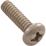 Screw, Zodiac Polaris 180/280, Body, 6-32 x 1/2", Quantity 5 : C32