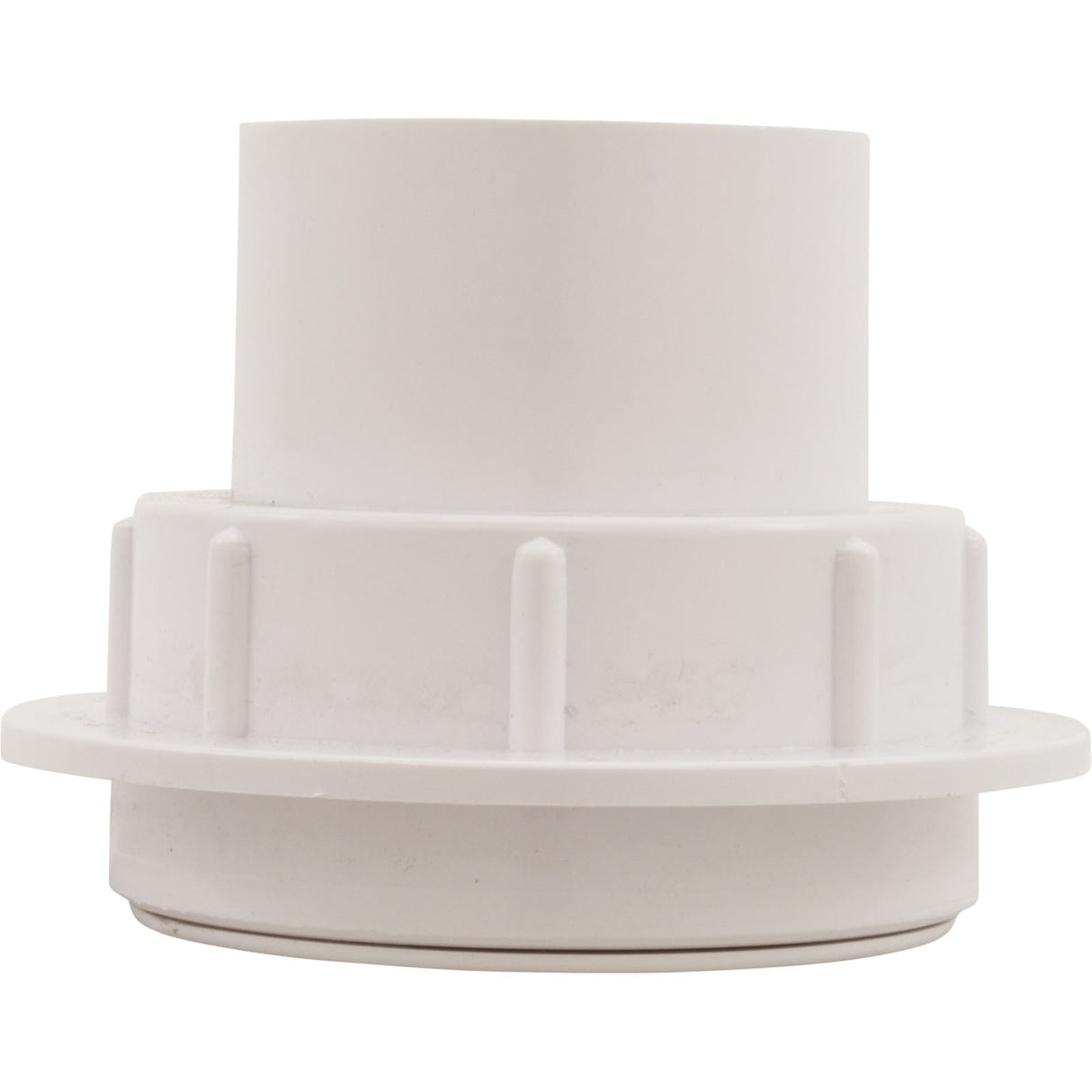Return Fitting/Inlet, Zodiac ThreadCare, 1.5" and 1", White : 3-3-110