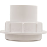 Return Fitting/Inlet, Zodiac ThreadCare, 1.5" and 1", White : 3-3-110