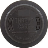 Return Fitting/Inlet, Zodiac ThreadCare, 1.5" and 1", Dk Gry : 3-3-113