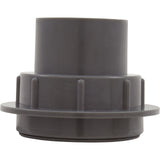 Return Fitting/Inlet, Zodiac ThreadCare, 1.5" and 1", Dk Gry : 3-3-113
