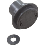 Return Fitting/Inlet, Zodiac ThreadCare, 1.5" and 1", Dk Gry : 3-3-113