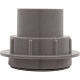 Return Fitting/Inlet, Zodiac ThreadCare, 1.5" and 1", Lt Gry : 3-3-115