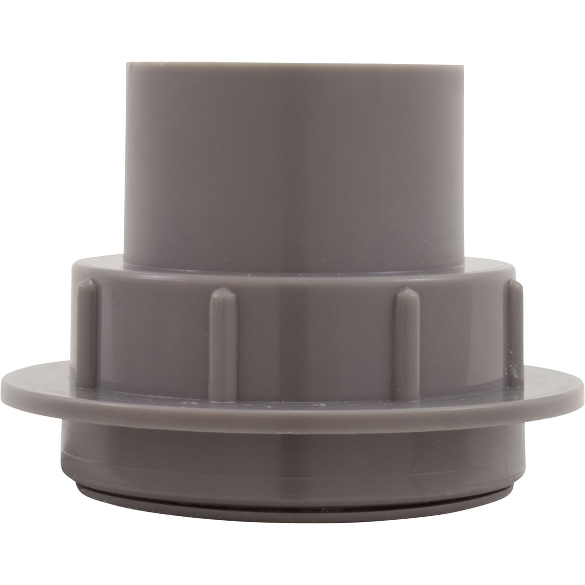 Return Fitting/Inlet, Zodiac ThreadCare, 1.5" and 1", Lt Gry : 3-3-115