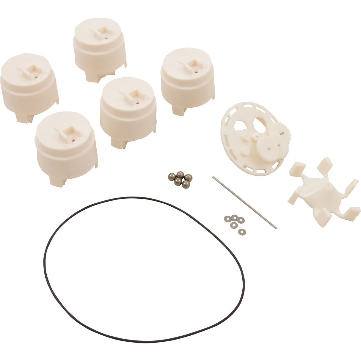 Rebuild Kit, Caretaker In-Floor Cleaners Water Valve : 5-9-2002 - Polaris/Zodiac - 738919017177 - PartsForSpas.com