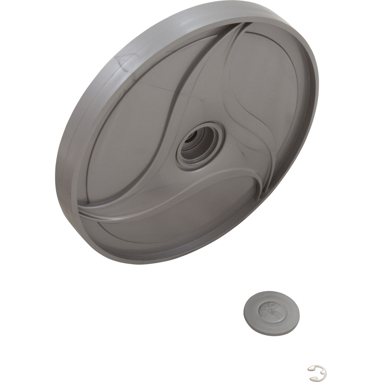 Wheel, Zodiac Polaris TR35P, Double-Sided, Silver : R0615700 - Zodiac - 052337068369 - PartsForSpas.com