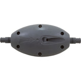 Back-Up Valve, Pentair Letro LL105PM Cleaner, Gray : LL10PM - Letro/Pentair - 807318018778 - PartsForSpas.com