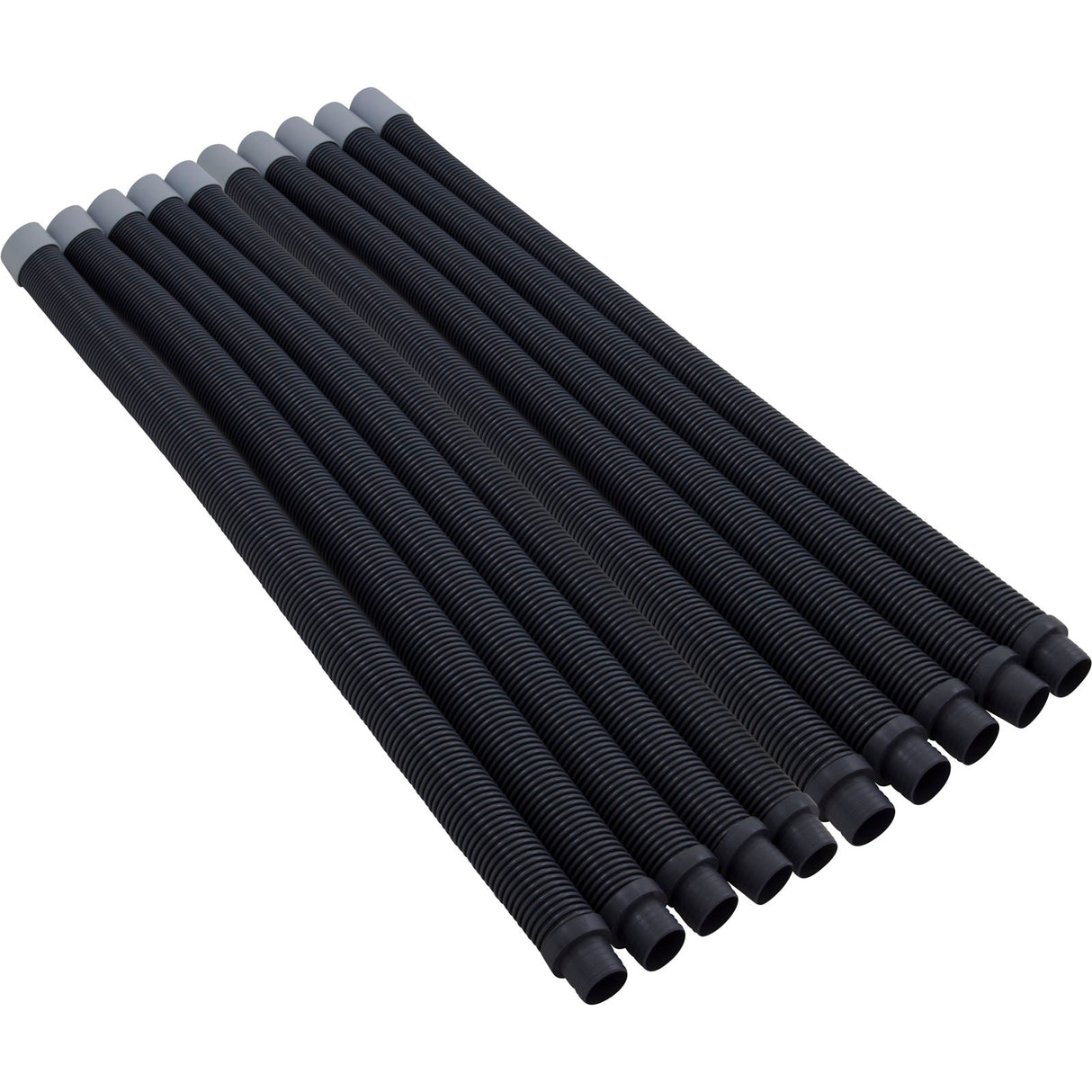 Leader Hose, Qty10, The Pool Cleaner™ 2&4-Wheel, Suction, Gray : PVLHP1900GRPK10