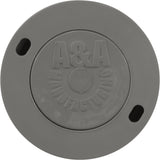 Cleaning Head, A&A Manufacturing Style I, Hi-Flow, Gray : 521412 - A&A Manufacturing - 521412 - PartsForSpas.com