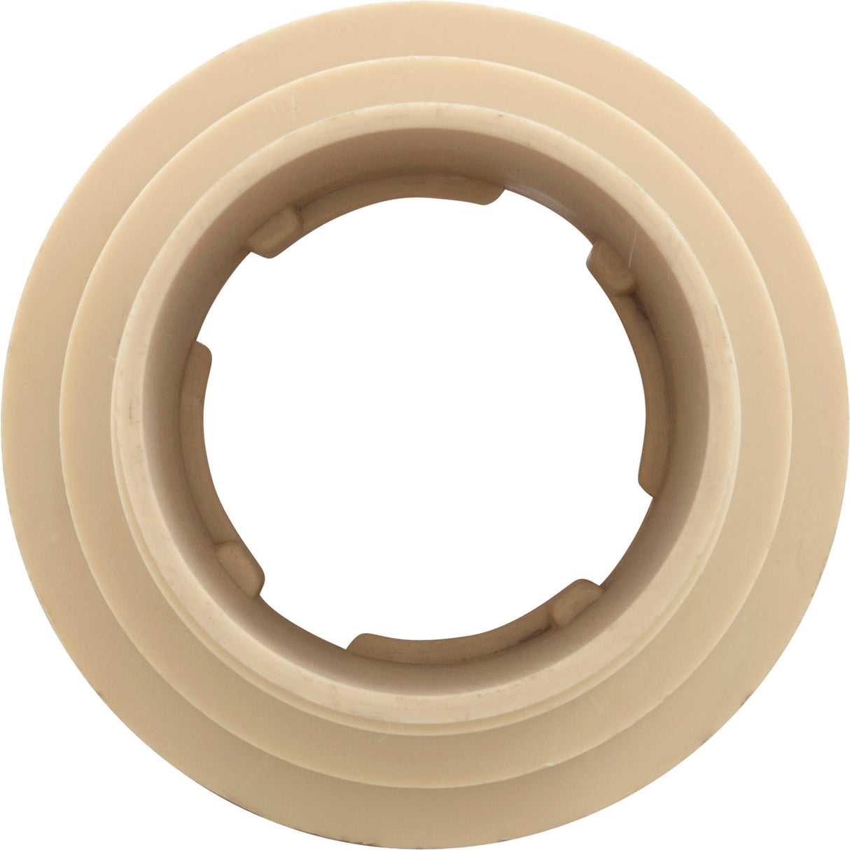 Floor Fitting, A & A Style I, Cleaning Head, Tan : 516947 - A&A Manufacturing - 516947 - PartsForSpas.com