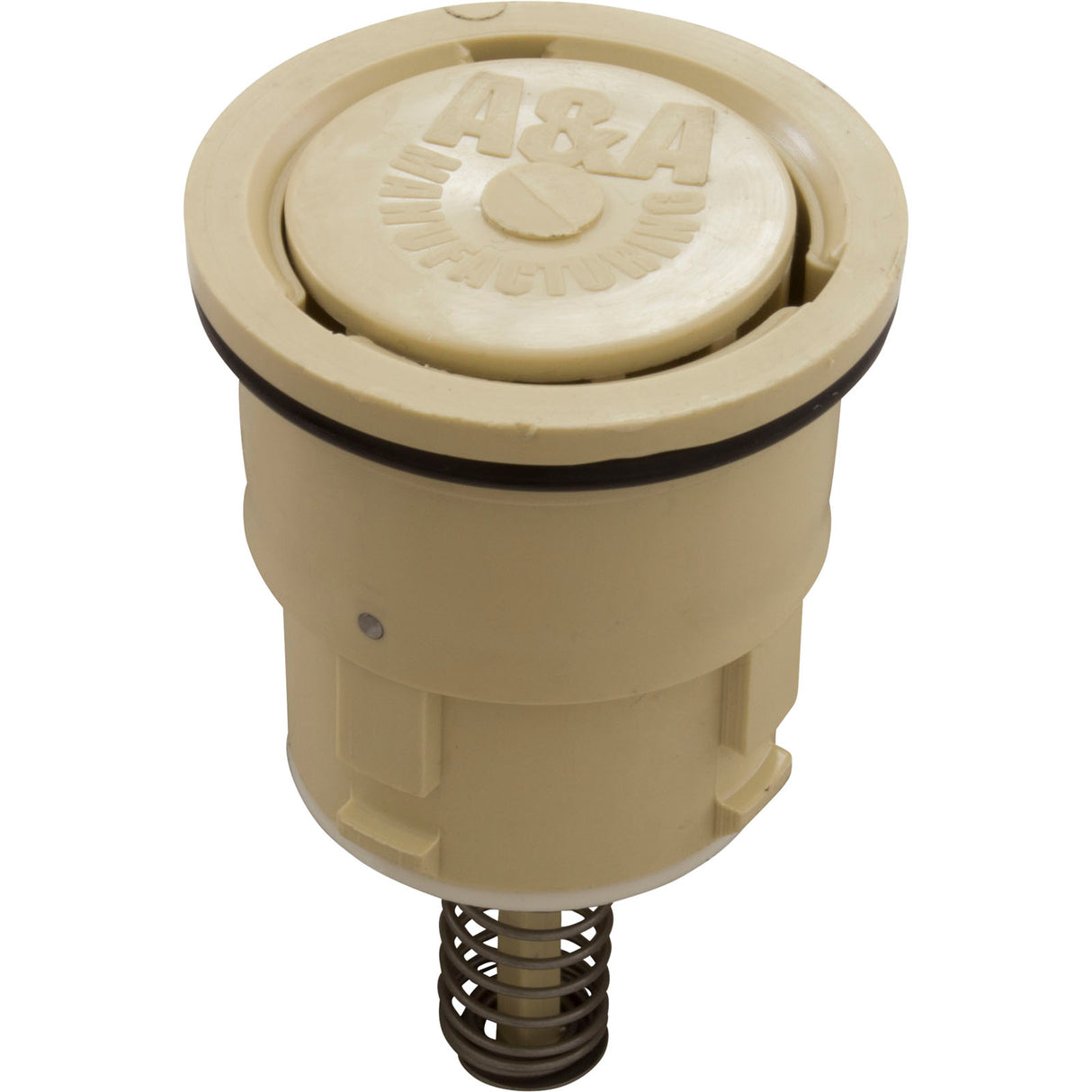 Cleaning Head, A&A Manufacturing Style II, Low-Flow, Tan : 521834 - A&A Manufacturing - 521834 - PartsForSpas.com