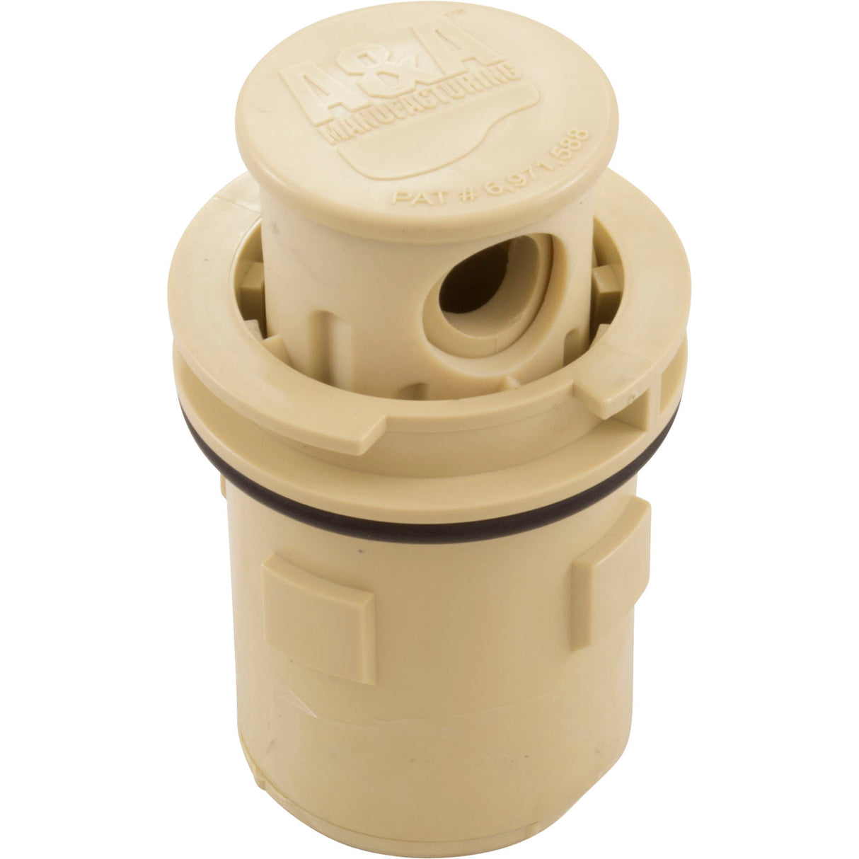 Cleaning Head, A&A Manufacturing Gamma IV, Adj-Flow, Tan : 565634 - A&A Manufacturing - 565634 - PartsForSpas.com
