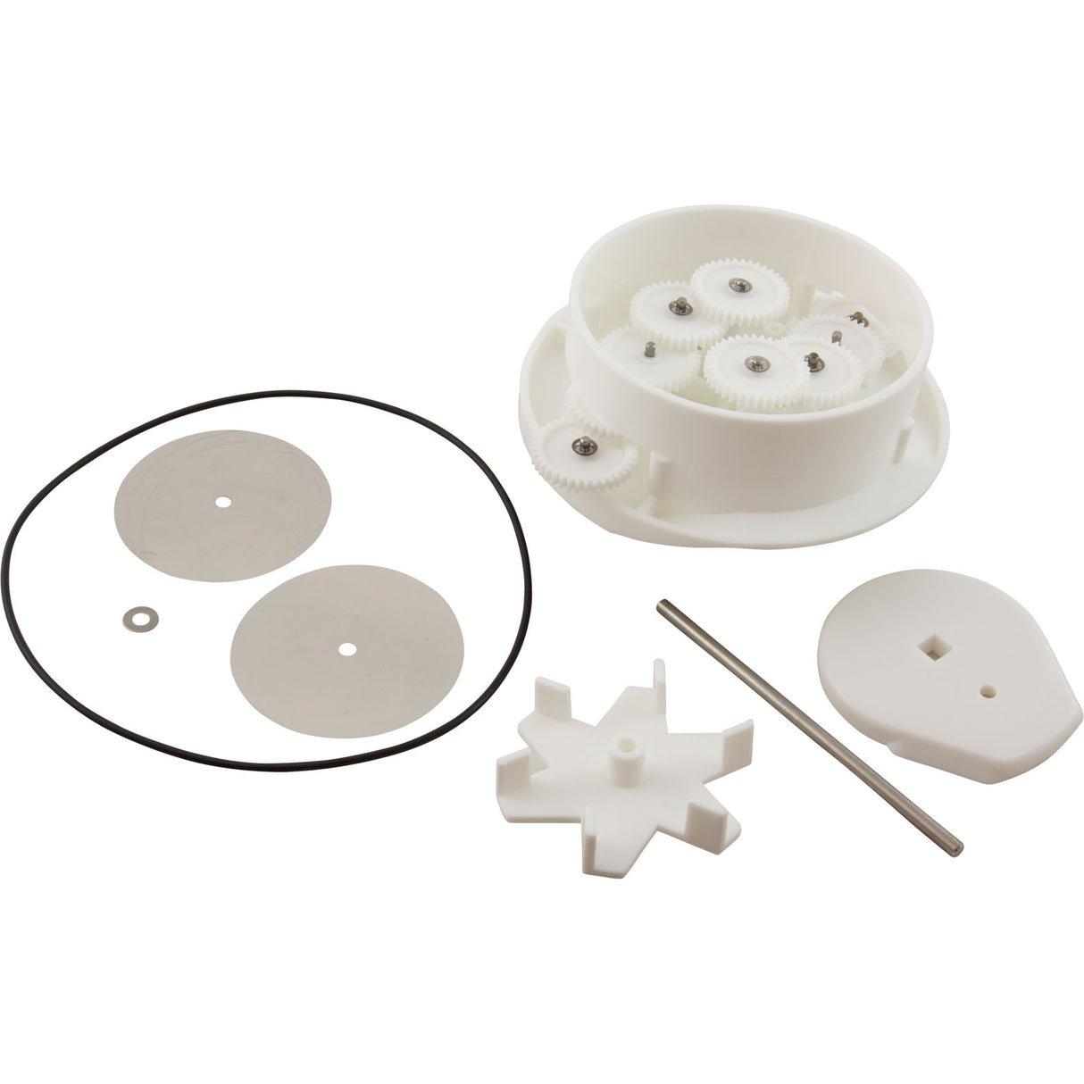 Kit (C) 6 Port Top Feed Ball Valve : 230055 - A&A Manufacturing - 818965012491 - PartsForSpas.com