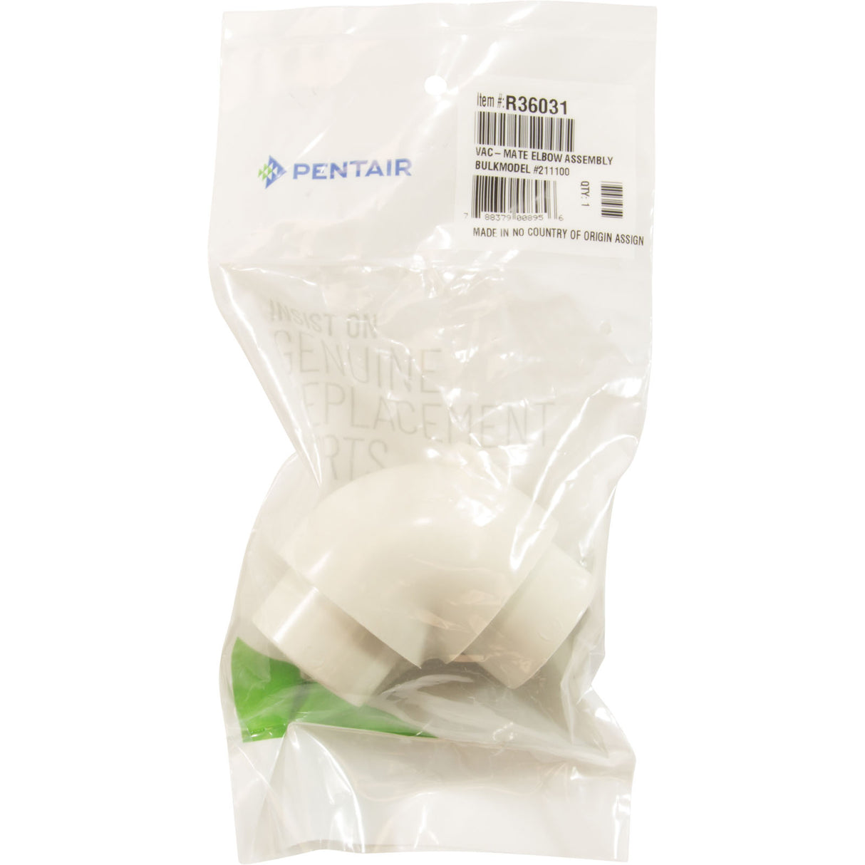 90 Elbow, Pentair Vac-Mate Skimmer : R36031 - Rainbow/Pentair - 788379008956 - PartsForSpas.com