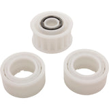 Guide Wheels, Maytronics Dolphin, w/One Pulley Gear, Qty 2 : 3884997-R3 - Maytronics - 890908002844 - PartsForSpas.com