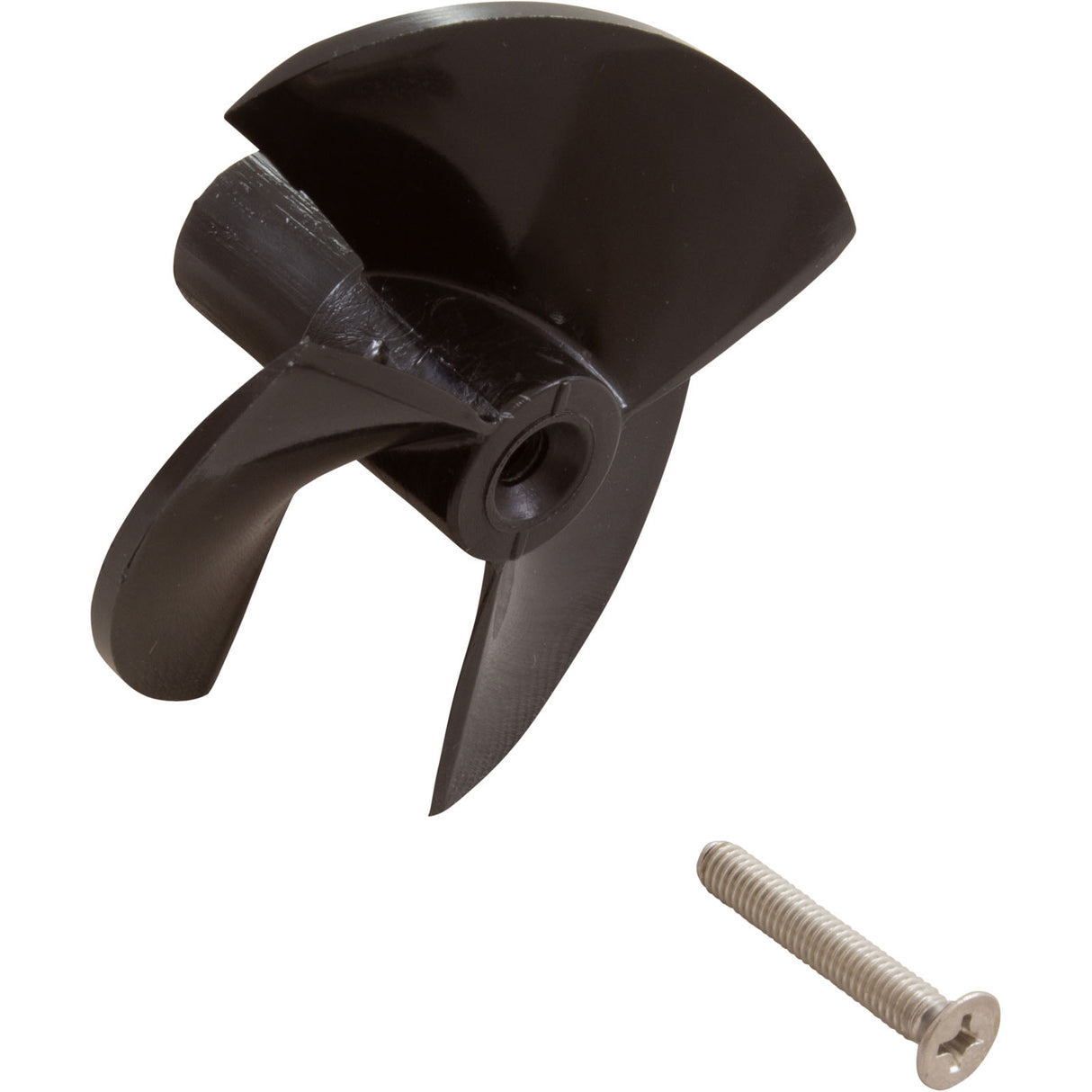 Impeller, Maytronics Dolphin, Black, w/Screw, Quantity 1 : 9995266-R1 - Maytronics - 081159075590 - PartsForSpas.com