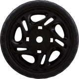 Wheel Assembly, Aqua Products, 2670BK Drilled : S2670BK-H - Aqua Products - S2670BK-H - PartsForSpas.com