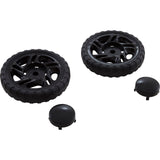 Wheel Assembly, Aqua Products, 2670BK Drilled : S2670BK-H - Aqua Products - S2670BK-H - PartsForSpas.com