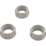 Mender Nut, Hayward TriVac 500/700, Gray, qty 3 : TVX7000MNPK3 - Hayward - 0610377301350 - PartsForSpas.com