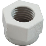 Mender Nut, Hayward TriVac 500/700, White, qty 3 : TVX6000MNPK3 - Hayward - 0610377301428 - PartsForSpas.com