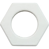 Mender Nut, Hayward TriVac 500/700, White, qty 3 : TVX6000MNPK3 - Hayward - 0610377301428 - PartsForSpas.com