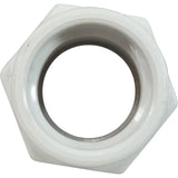 Mender Nut, Hayward TriVac 500/700, White, qty 3 : TVX6000MNPK3 - Hayward - 0610377301428 - PartsForSpas.com