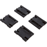 Bracket Skirt, Hayward AquaNaut 200/400, Black, qty 4 : PVXH014BKPK4 - Hayward - 0610377289610 - PartsForSpas.com