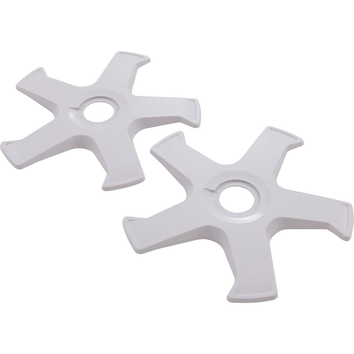 Hub Cap, Hayward AquaNaut/TriVac 700, Metal, 5-Spoke, Gry, qty 2 : PVXS005PK2-237 - Hayward - 0610377289405 - PartsForSpas.com