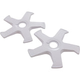 Hub Cap, Hayward AquaNaut/TriVac 700, Metal, 5-Spoke, Gry, qty 2 : PVXS005PK2-237 - Hayward - 0610377289405 - PartsForSpas.com