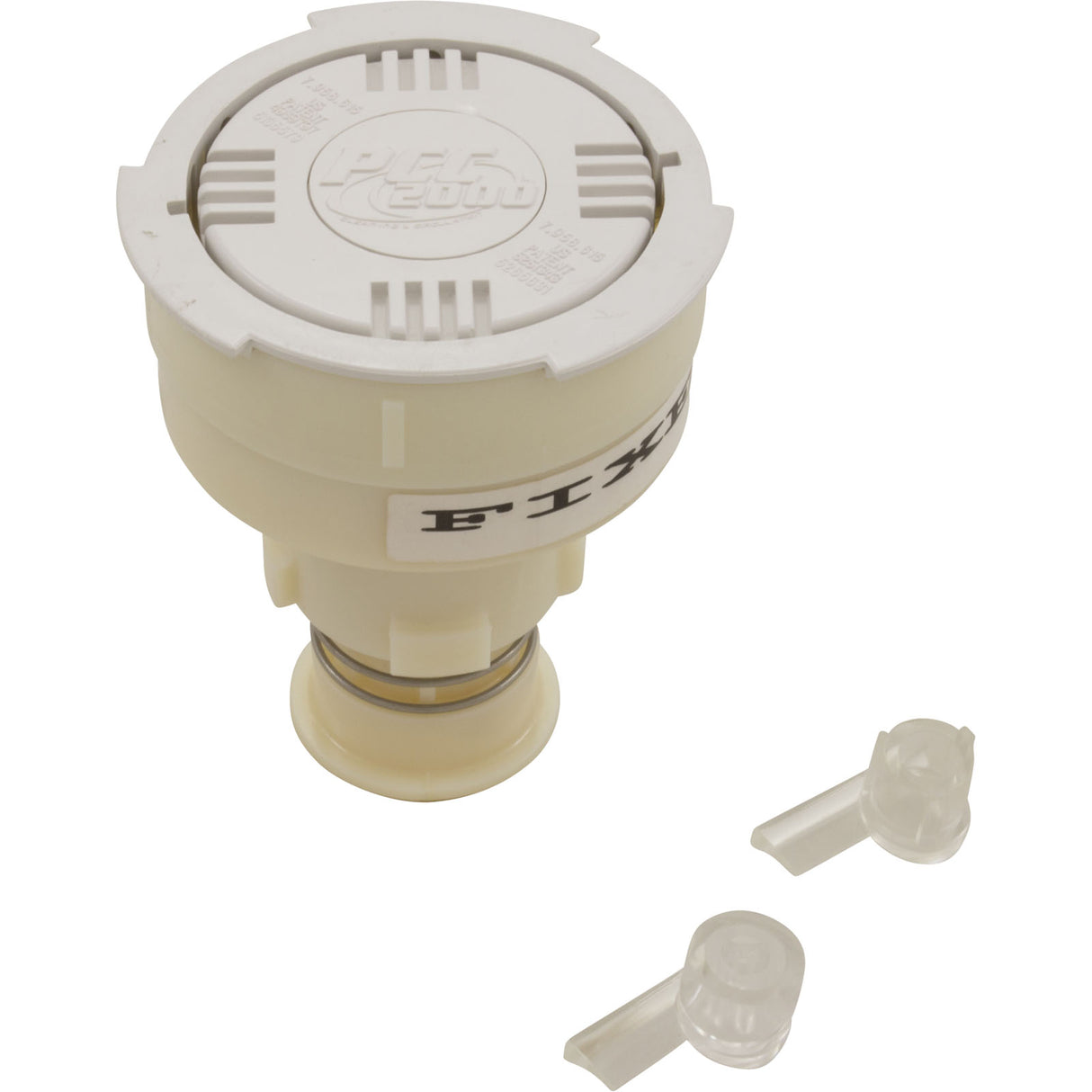 Cleaning Head, Paramount PCC2000, Fixed, White : 004-552-5024-01 - Paramount Leisure Industries - 004-552-5024-01 - PartsForSpas.com