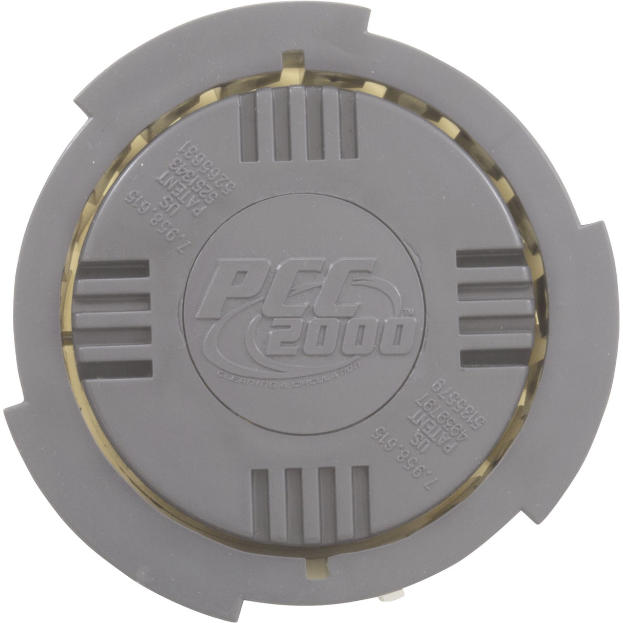 Cleaning Head, Paramount PCC2000, Rotating, Light Gray : 004-552-5020-08 - Paramount Leisure Industries - 004-552-5020-08 - PartsForSpas.com