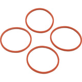 Square Ring, Paramount PCC2000, Cleaning Head, Silicone, Qty 4 : 005-552-0142-00