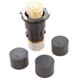Cleaning Head, Paramount PV3, w/Caps, Gray : 004-627-5060-02 - Paramount Leisure Industries - 004-627-5060-02 - PartsForSpas.com