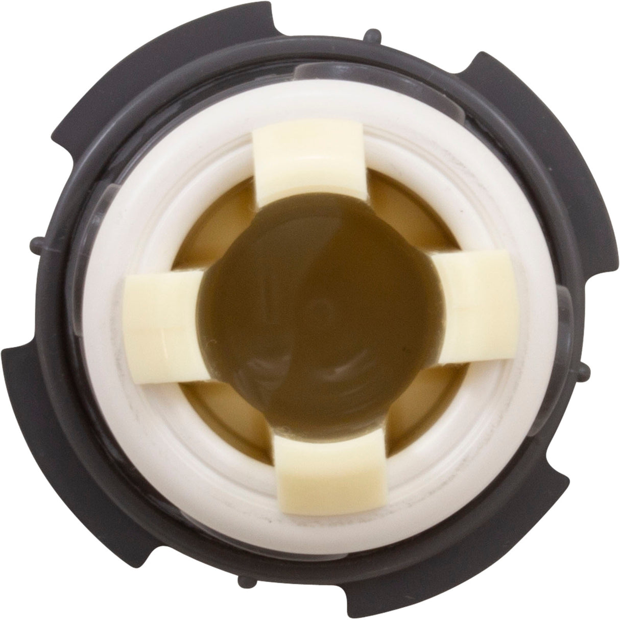 Cleaning Head, Paramount PV3, w/Caps, Gray : 004-627-5060-02 - Paramount Leisure Industries - 004-627-5060-02 - PartsForSpas.com