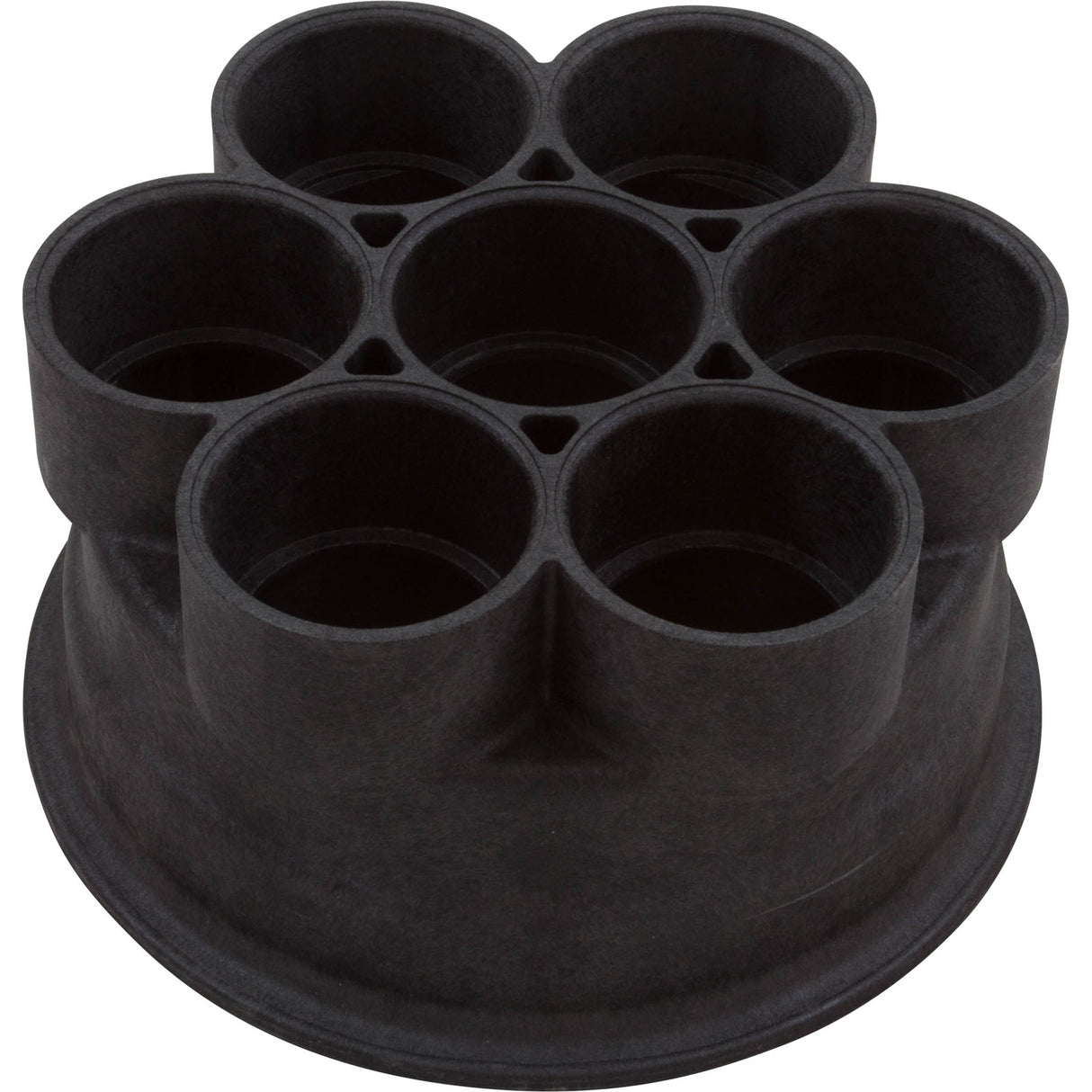 Base, Paramount Water Valve, 6 Port, 2" Black : 005-302-4032-03 - Paramount Leisure Industries - 005-302-4032-03 - PartsForSpas.com