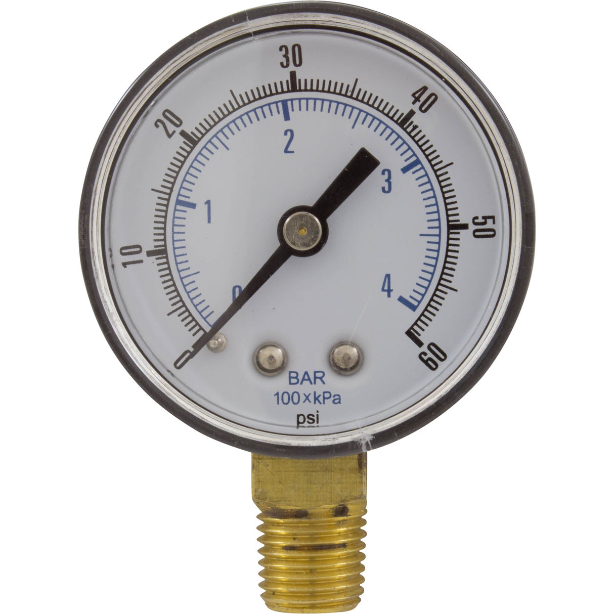 Pressure Gauge, Paramount Water Valve : 005-302-3590-00 - Paramount Leisure Industries - 005-302-3590-00 - PartsForSpas.com