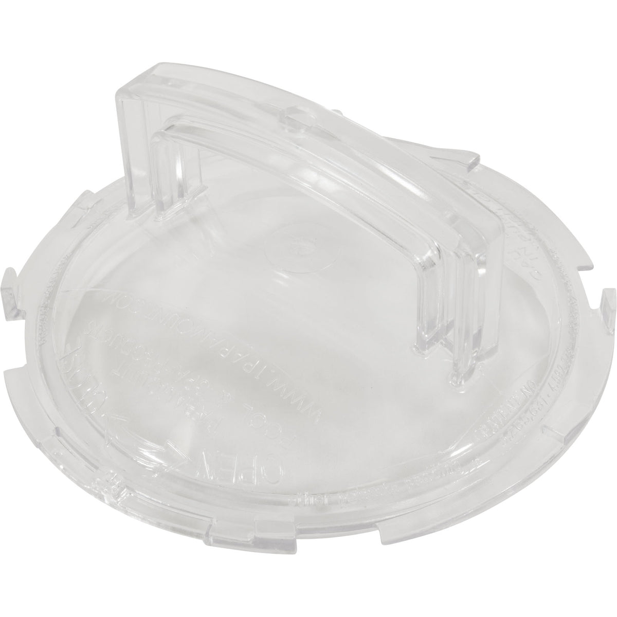 Lid, Paramount Leaf Canister, DDC, Clear : 005-152-4580-00 - Paramount Leisure Industries - 005-152-4580-00 - PartsForSpas.com