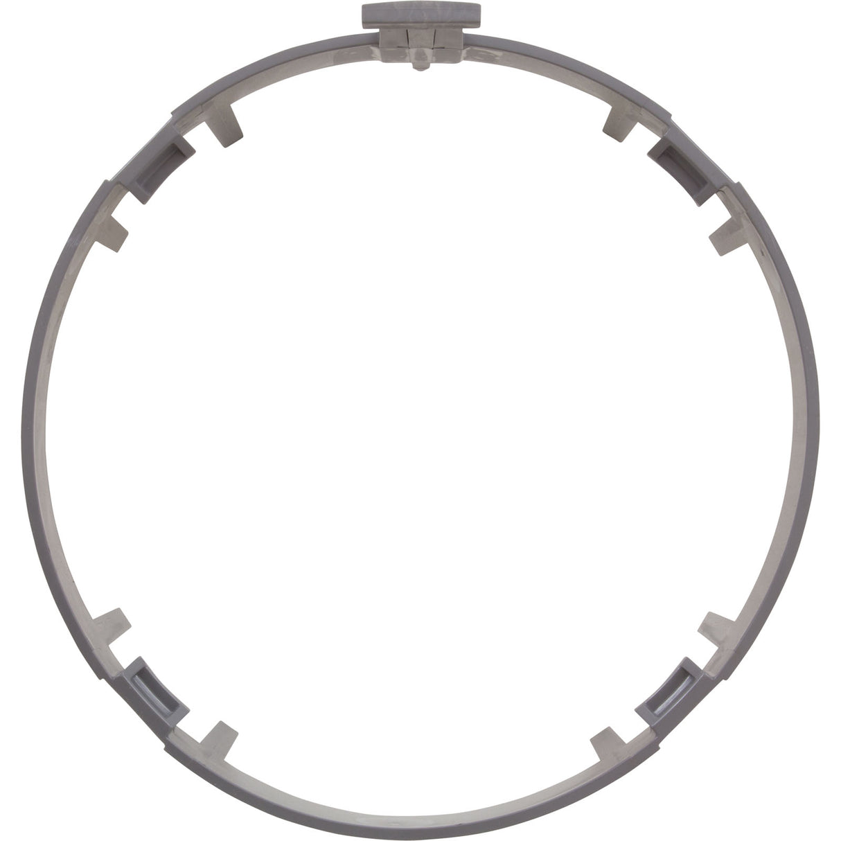Ring Stop, Paramount, Canister, Gray, w/ Wedge : 005-670-6192-02 - Paramount Leisure Industries - 005-670-6192-02 - PartsForSpas.com