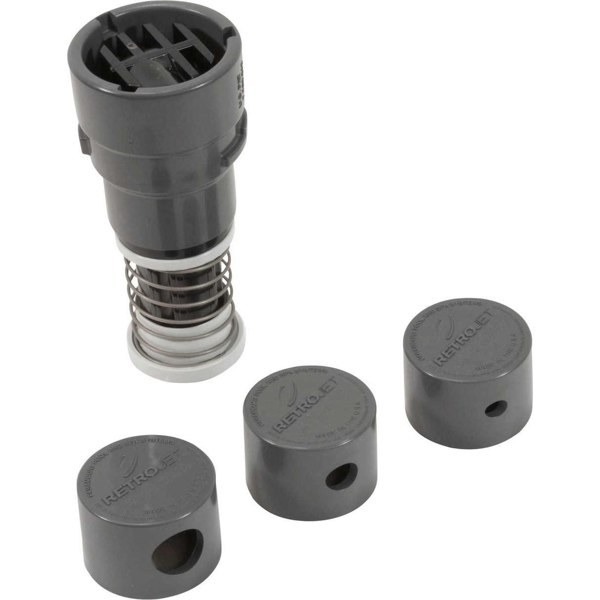 Replacement Nozzle, Paramount Retro Caretaker 99, Gray : 004-652-4954-02 - Paramount Leisure Industries - 004-652-4954-02 - PartsForSpas.com