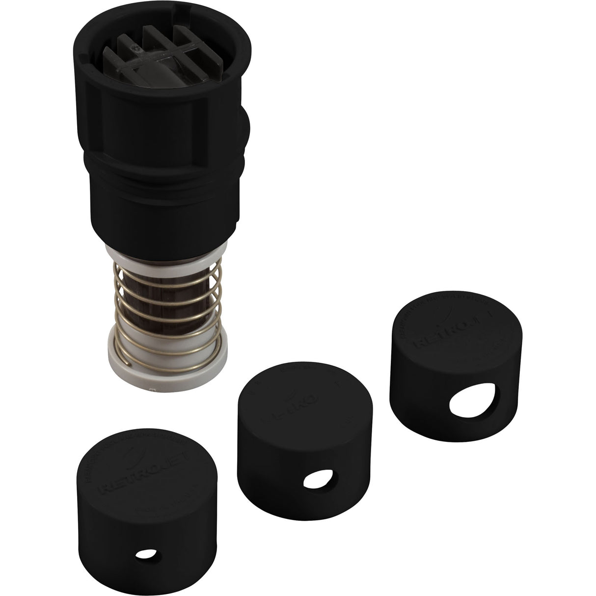 Replacement Nozzle, Paramount Retro Caretaker 99, Thd, Black : 004-652-4949-03 - Paramount Leisure Industries - 004-652-4949-03 - PartsForSpas.com