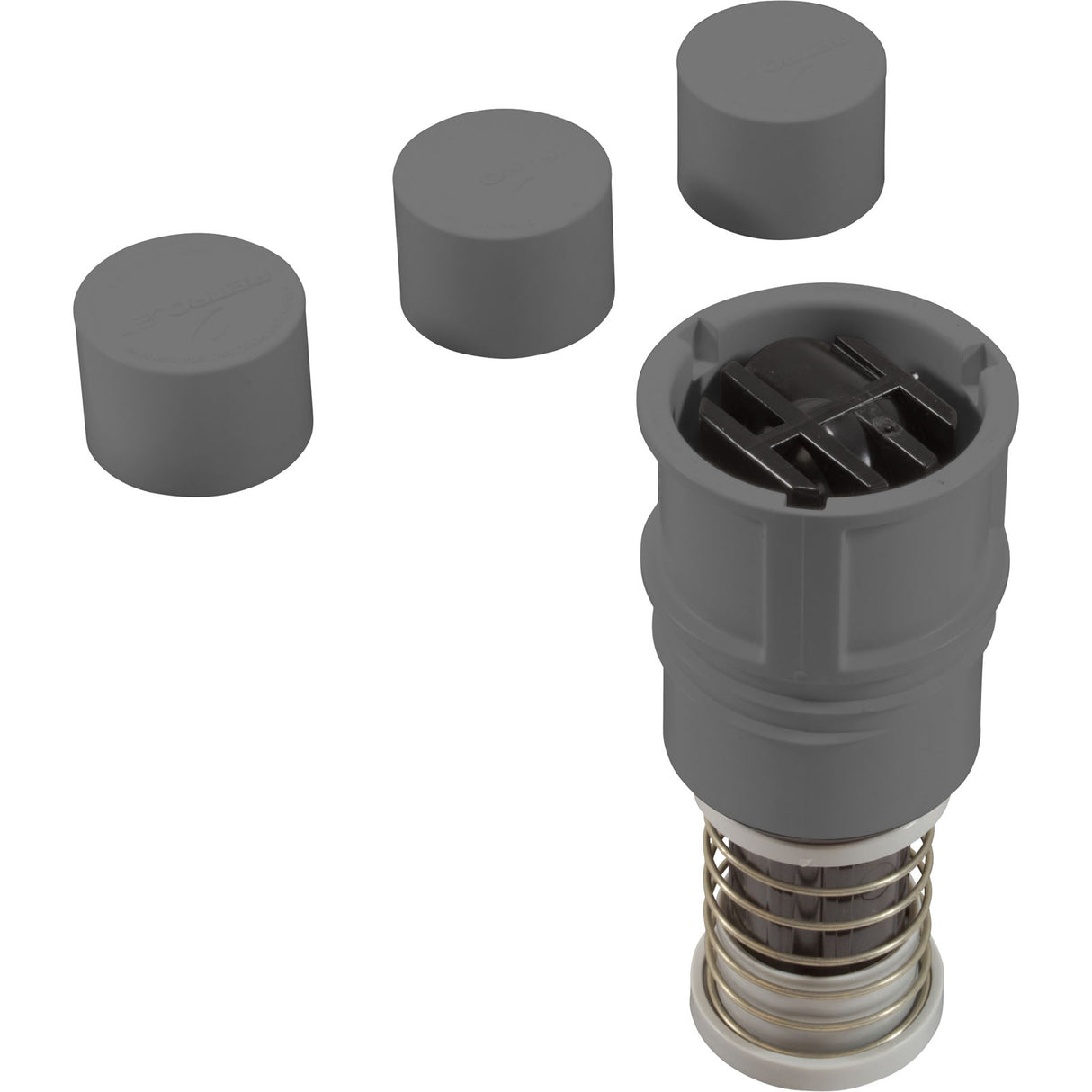 Replacement Nozzle, Paramount Retro Caretaker 99, Thd, Gray : 004-652-4949-02 - Paramount Leisure Industries - 004-652-4949-02 - PartsForSpas.com