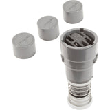 Replacement Nozzle, Paramount, Caretaker 99 Bayonet, Lt Gry : 004-652-4954-08 - Paramount Leisure Industries - 004-652-4954-08 - PartsForSpas.com