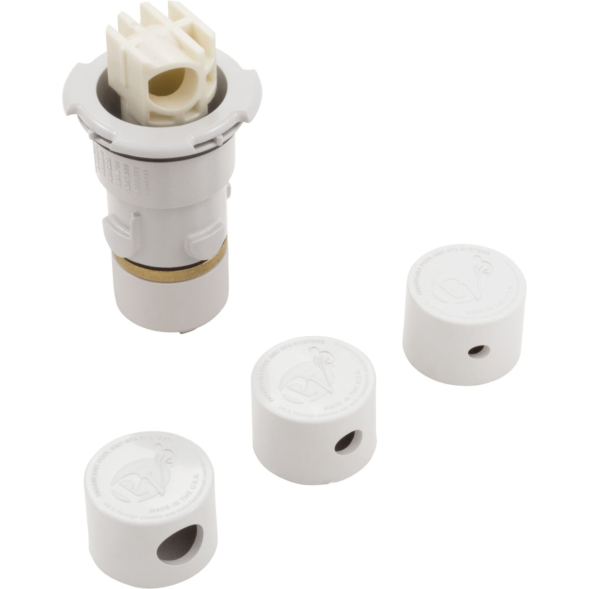 Replacement Nozzle, Paramount PCC2000, Step, White : 004-552-5032-01 - Paramount Leisure Industries - 004-552-5032-01 - PartsForSpas.com