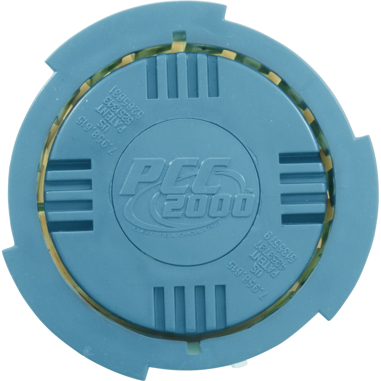 Cleaning Head, Paramount PCC2000, Rotating Nozzle, Light Blue : 004-552-5020-06 - Paramount Leisure Industries - 004-552-5020-06 - PartsForSpas.com