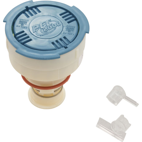 Cleaning Head, Paramount PCC2000, Rotating Nozzle, Light Blue : 004-552-5020-06 - Paramount Leisure Industries - 004-552-5020-06 - PartsForSpas.com