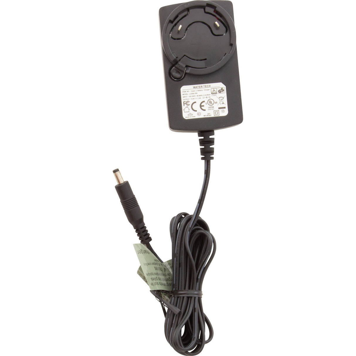 Wall Charger, Water Tech, With Adapter : LC099-3S6X099 - Water Tech Corp - LC099-3S6X099 - PartsForSpas.com