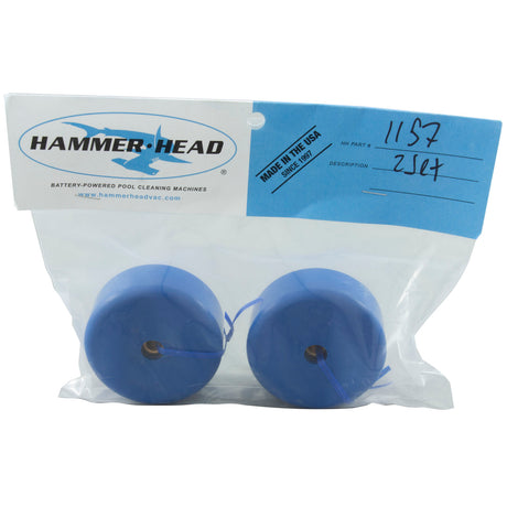 Head Wheel Set, Hammerhead 21"/30" Vacuum, Large, 2 Pack : HH1157 - Hammerhead - 810089640215 - PartsForSpas.com