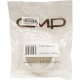Backup Valve Collar, 180/280/380/3900, Wht, Gen G57 : 25563-050-024 - Custom Molded Products - 849640025970 - PartsForSpas.com
