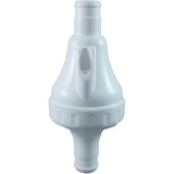 Backup Valve, 360 Style, Wht, Generic : 25563-052-360 - Custom Molded Products - 849640026069 - PartsForSpas.com